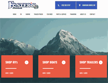 Tablet Screenshot of fostersrv.com